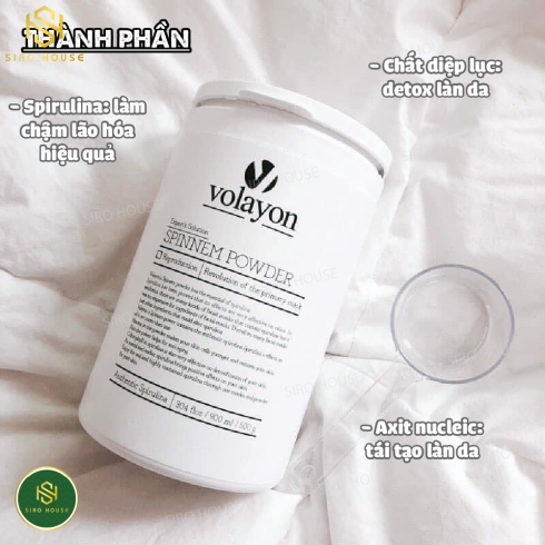 Mặt nạ bùn khoáng dạng bột Volayon Stoquiren Powder 500g