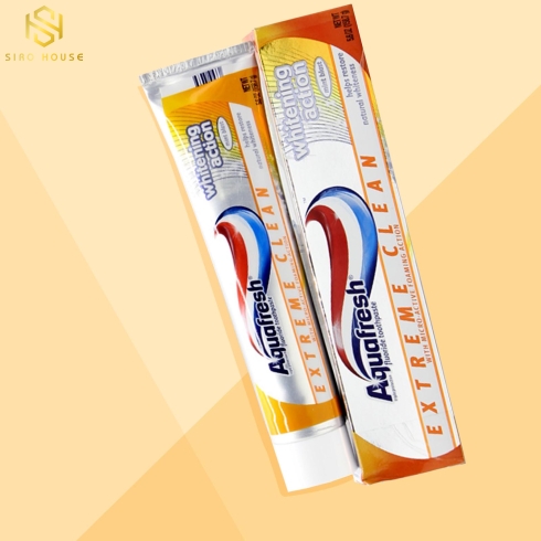 Kem đánh răng AQUAFRESH Whitening Action 198gr