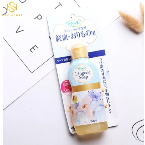 Nước giặt đồ lót LINGERIE Soap Kobayashi Nhật Bản (120ml)