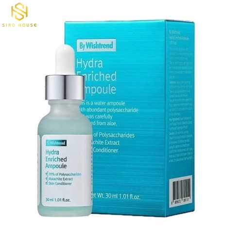 Tinh chất cấp ẩm phục hồi da By Wishtrend HYDAR Enriched Ampoule 30ml