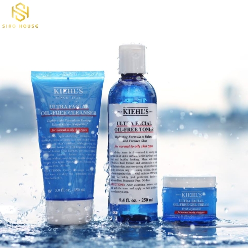 Sữa rửa mặt da dầu KIEHLS Ultra Facial Oil-Free Cleanser 150mL