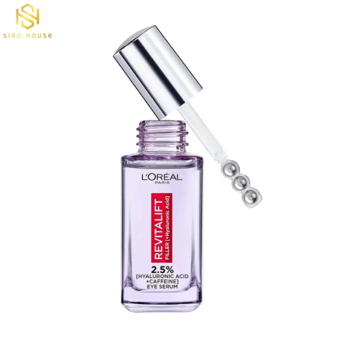 Tinh chất trẻ hóa vùng mắt LOREAL Paris Revitalift Hyaluronic Acid Eye Serum 20mL
