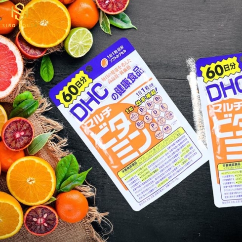 Viên uống DHC Multi bổ sung tổng hợp 12 loại vitamin - gói 60 viên