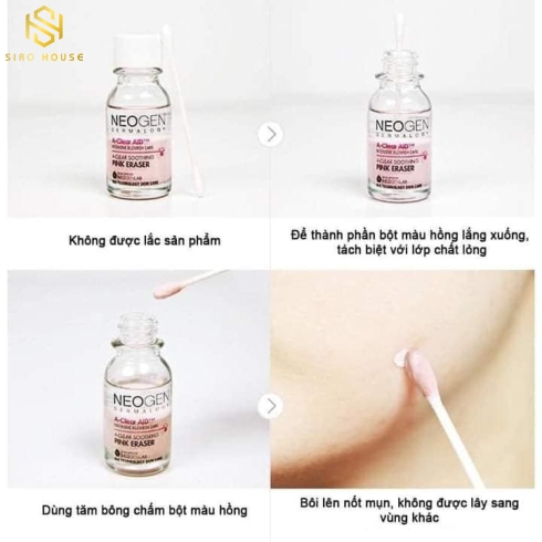Chấm Mụn NEOGEN Dermalogy A-Clear AID Soothing Pink Eraser 15mL