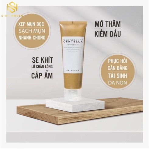 Sữa Rửa Mặt Skin1004 Madagascar CENTELLA Ampoule Foam 125mL