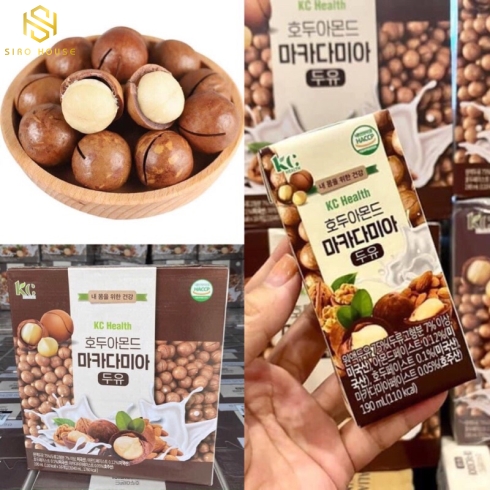 SỮA MACCA - ÓC CHÓ - HẠNH NHÂN - KC HEALTH
