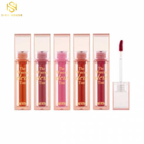 Son Tint Lì, Lâu Trôi Cho Đôi Môi Ẩm Mịn Merzy The Watery Dew Tint 4g