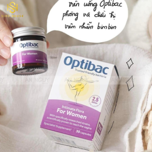 Men vi sinh phụ nữ OPTIBAC Probiotics 