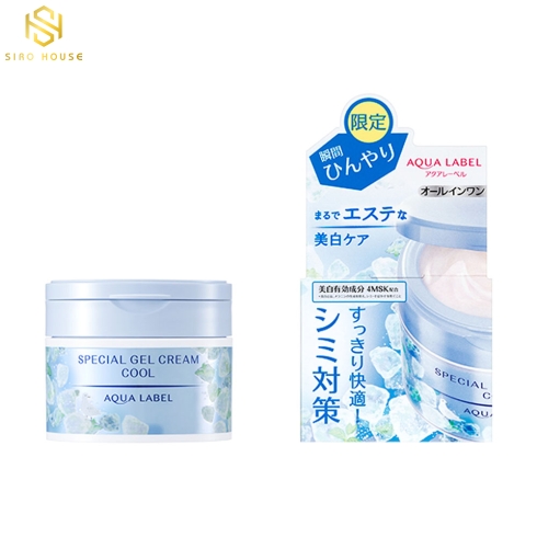 Kem dưỡng ẩm mát lạnh SHISEIDO Aqualabel Special gel cream COOL