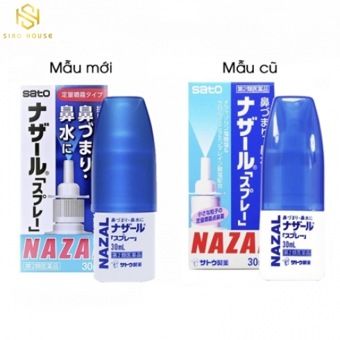 Xịt mũi SATO Nazal 30ml