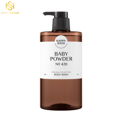 Sữa tắm HAPPY BATH Baby Powder No 420 910g
