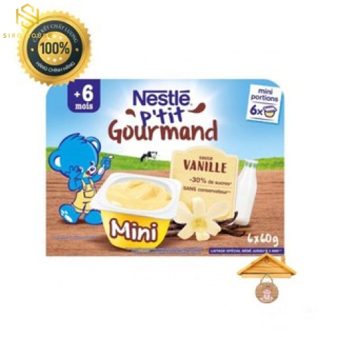 Váng sữa NESTLE Vanille 6+ 6x60g 