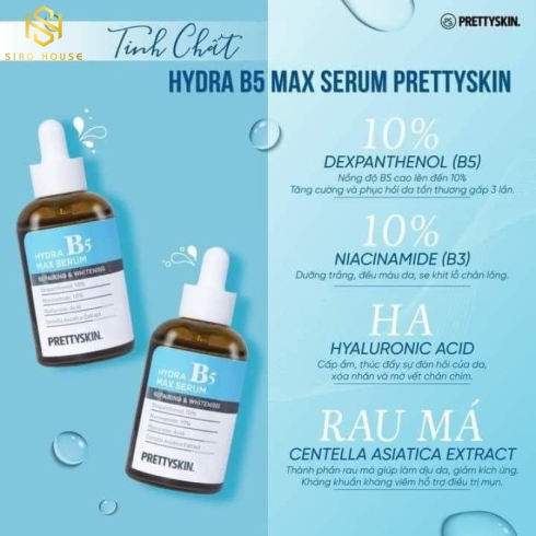 Tinh Chất Prettyskin Hydra Max Serum B5 50ml