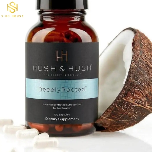 Viên uống mọc tóc HUSH & HUSH Deeply Rooted 120v