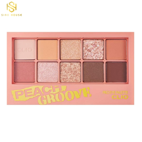Phấn mắt CLIO Pro Eye Palette 07 Peach Groove	