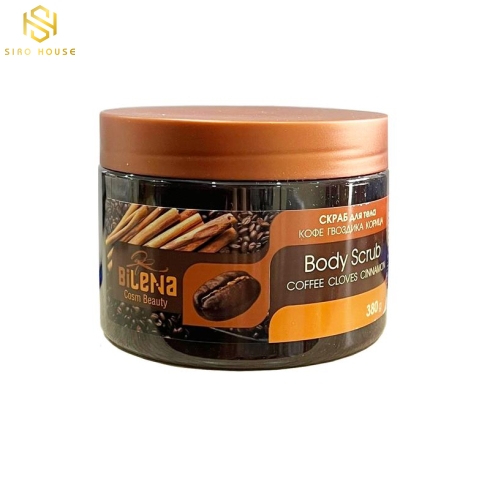 Tẩy Da Chết Quế Hồi Cà Phê Bilena Nga 380g