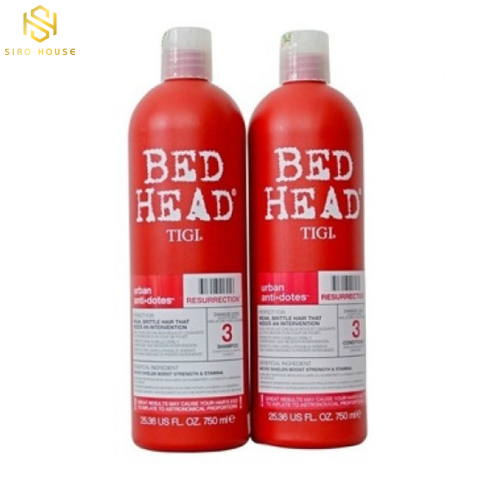 Set dầu gội và dầu xả TIGI Bed Head Resurrection