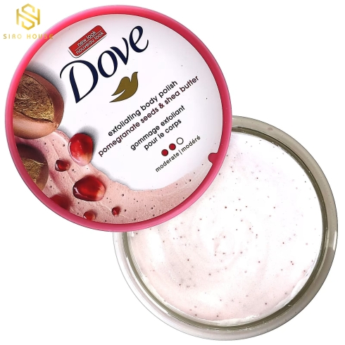 Kem tẩy tế bào chết DOVE Exfoliating Body Scrub Creme-Dusch-Peeling 225ml 