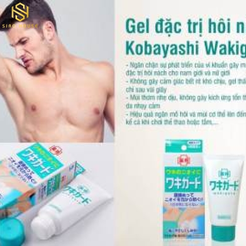 Gel trị hôi nách KOBAYASHI 50g