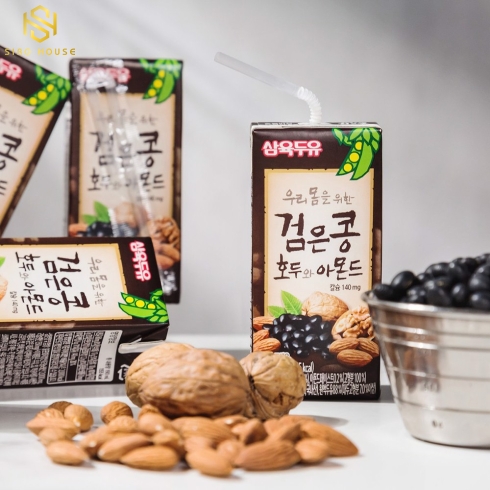 SỮA ĐẬU ĐEN ÓC CHÓ HẠNH NHÂN SAHMYOOK