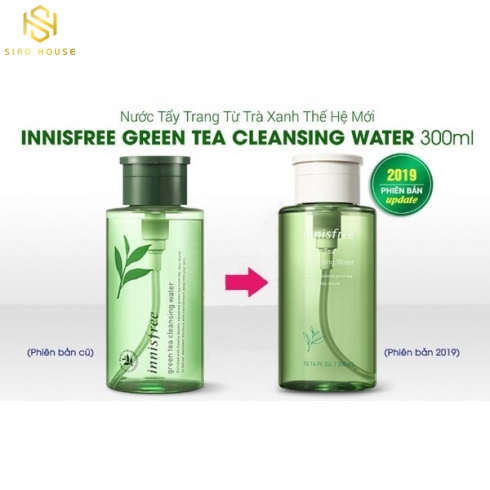 Nước tẩy trang trà xanh INNISFREE Green Tea Cleansing Water 300mL