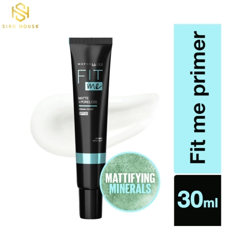 Kem Lót Maybelline New York Fit Me Primer Matte+Poreless SPF 20 Kiềm Dầu Ngăn Xuống Tông 30ml