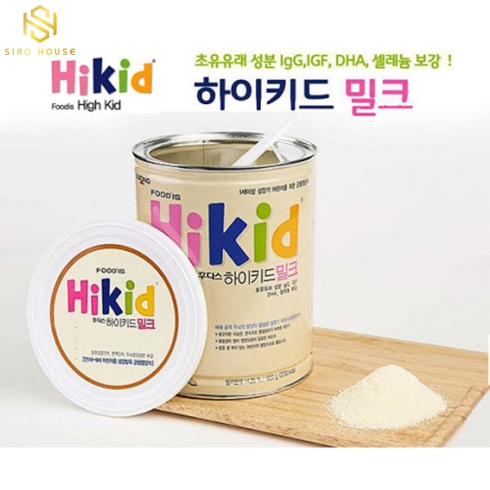 Sữa bột dê núi ILDONG Hikid #Vanilla 600g