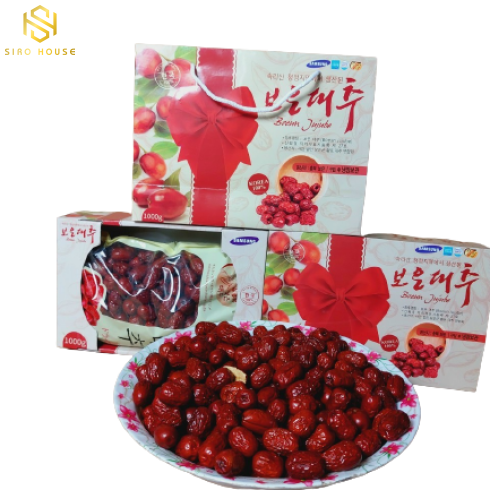 Táo Đỏ Sấy Khô Hàn Quốc Samsung Boeun Jujube 1KG
