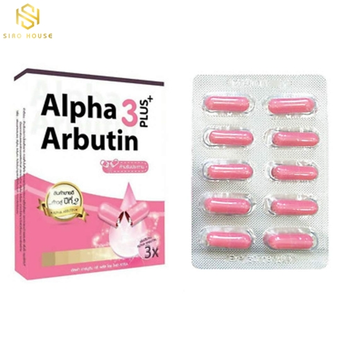Viên kích trắng ALPHA ARBUTIN 3X