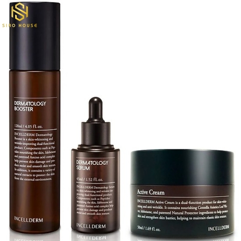 Bộ dưỡng da INCELLDERM Dermatology First Package