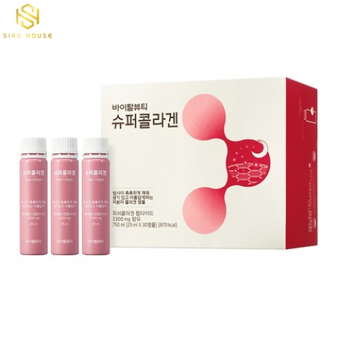 Nước uống collagen VITAL BEAUTIE Program Super Collagen 3300mg (30 chai)