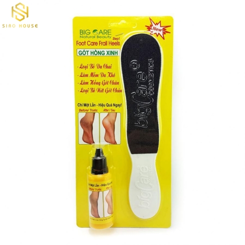 Bộ điều trị nứt gót chân BIG CARE Foot Care Frail Heels Heels 35ml