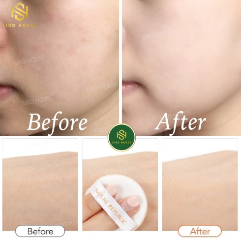 Kem chống nắng NATURE REPUBLIC Ice Sun California Aloe Ice Puff Sun SPF50+ PA++++ (100ml)