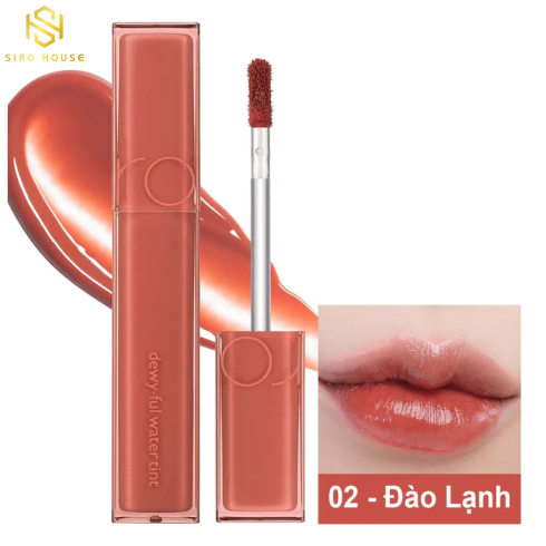 SON TINT BÓNG CHO ĐÔI MÔI CĂNG MỌNG ROMAND DEWYFUL WATER TINT 5G