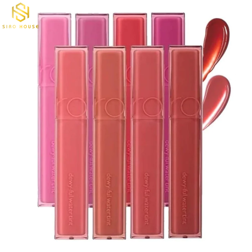 SON TINT BÓNG CHO ĐÔI MÔI CĂNG MỌNG ROMAND DEWYFUL WATER TINT 5G