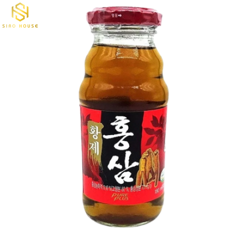 Nước Hồng Sâm PURE PLUS Hàn Quốc Hộp 12 chai x 180mL 