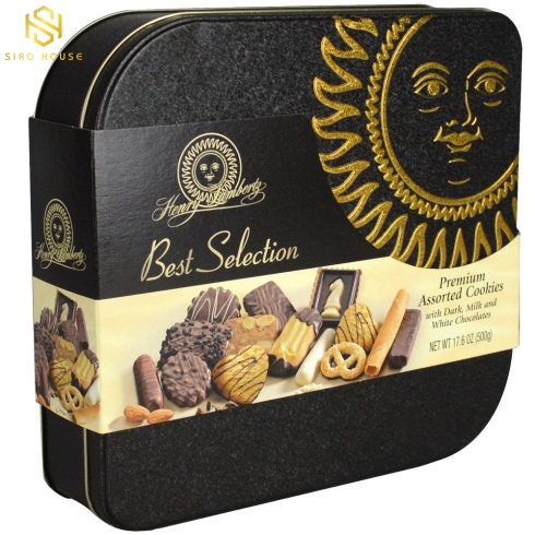 Bánh quy phủ chocolate HENRY LAMBERTZ Best Selection 1000g