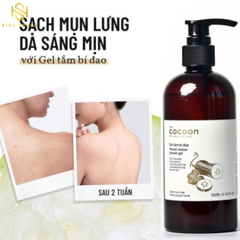 Gel Tắm Cocoon Winter Melon Shower Gel Bí Đao 300mL