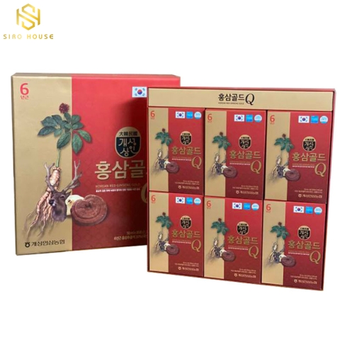 Nước hồng sâm nhung hươu linh chi NONGHYUP Korean Red Ginseng Gold Q 50mL x 30gói
