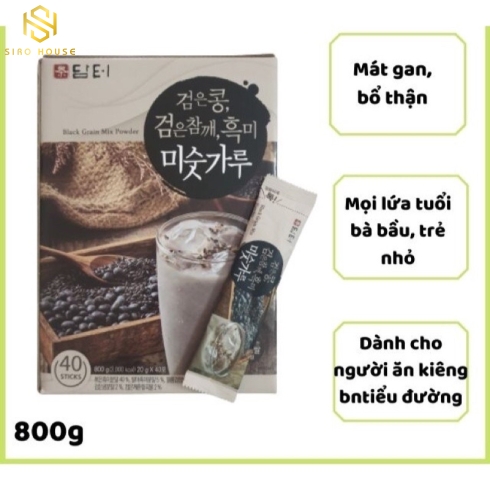 NGŨ CỐC MÈ ĐEN DAMTUH CỦA HÀN QUỐC