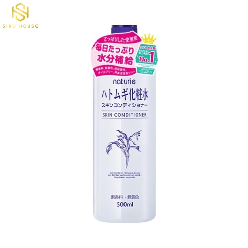 Nước Hoa Hồng Chiết Xuất Ý Dĩ Naturie Hatomugi Skin Conditioner 500ml