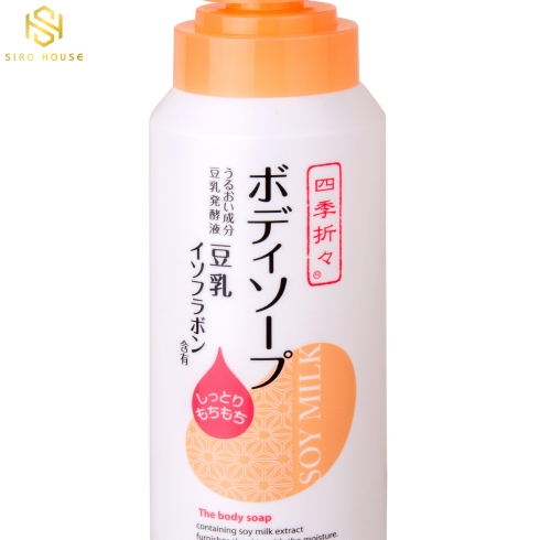 SỮA TẮM DƯỠNG ẨM ĐẬU NÀNH SOY MILK THE BODY SOAP 600ML
