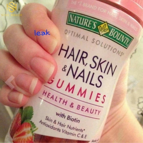 Kẹo dẻo Hair, Skin and Nails Gummies 230 viên