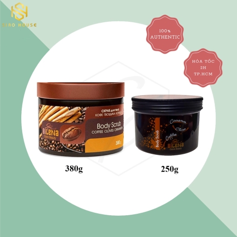 Tẩy Da Chết Quế Hồi Cà Phê Bilena Nga 380g