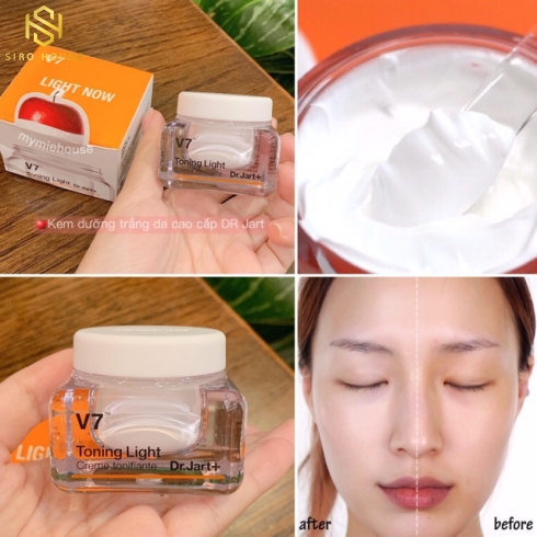 KEM V7 TONING LIGHT MINI MẪU MỚI NHẤT