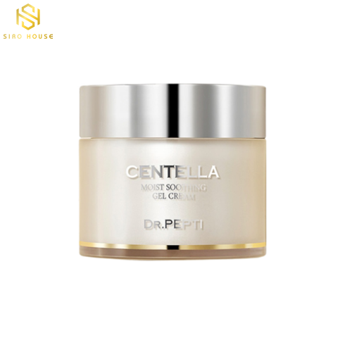 Kem dưỡng ẩm chiết xuất rau má DR.PEPTI+ Centella Moist Soothing Gel Cream 70mL