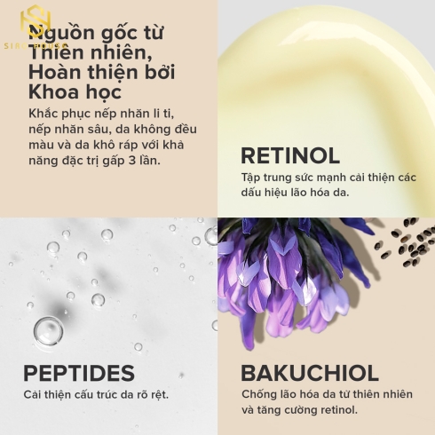 Tinh chất PAULAS Choice 0.3% Retinol + 2% Bakuchiol Treatment 30mL