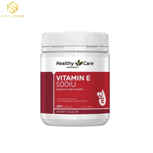VITAMIN E HEALTHY CARE 500IU 200 viên của ÚC