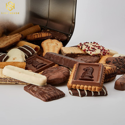 Bánh quy phủ chocolate HENRY LAMBERTZ Best Selection 1000g