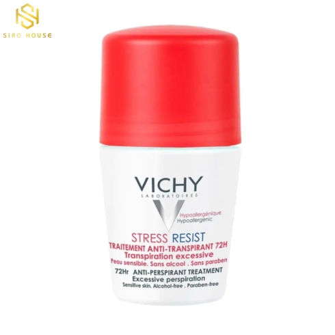 Lăn khử mùi VICHY Traitement Anti-Transpirant 48H 50mL 